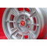 1 pz. cerchio Fiat Cromodora CD68 7x15 ET0 4x98 silver 124 Coupe, Spider, 125, 131, 132
