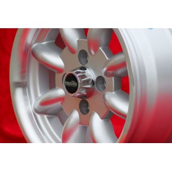 1 pc. wheel Fiat Minilite 6x13 ET13 4x98 silver/diamond cut 124 Berlina, Coupe, Spider, 125, 127, 131, 132, X1 9, 850