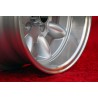4 pcs. wheels Fiat Minilite 7x13 ET-7 4x98 silver/diamond cut 124 Berlina, Coupe, Spider, 125, 131
