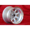 4 pcs. wheels Fiat Minilite 9x13 ET-12 4x98 silver/diamond cut 124 Spider, Coupe, X1 9