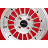4 Stk Felgen Fiat WCHE 5.5x13 ET7 4x98 silver/chromed/polished Fiat 124 Berlina Coupe Spider 125 127 128 131 X1 9 850
