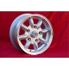 1 pz. cerchio Honda Minilite 5.5x13 ET25 5x130 silver/diamond cut S 600 800   TT TTS, 110, 1200C, Wankelspider