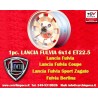 1 Stk Felge Lancia Cromodora 6x14 ET22.5 4x130 silver Fulvia, 2000