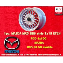 1 pc. wheel Mazda BBS 7x15...