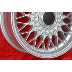 1 pc. jante Mazda BBS 7x15 ET24 4x100 silver 3 E21, E30