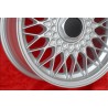 1 pc. jante Mazda BBS 7x15 ET24 4x100 silver 3 E21, E30