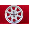 1 pc. wheel Mazda Minilite 6x14 ET13 4x100 silver/diamond cut 1502-2002, 1500-2000tii, 2000C CA CS, 3 E21, E30   Opel Ka