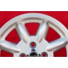 4 Stk Felgen Mazda Minilite 6x14 ET13 4x100 silver/diamond cut 1502-2002, 1500-2000tii, 2000C CA CS, 3 E21, E30   Opel K