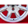 4 pz. cerchi Mazda Minilite 6x14 ET13 4x100 silver/diamond cut 1502-2002, 1500-2000tii, 2000C CA CS, 3 E21, E30   Opel K