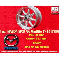 1 Stk Felge Mazda Minilite...