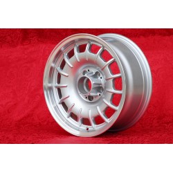 4 pcs. wheels Mercedes Barock 7x16 ET11 5x112 silver/polished 107 108 109 116 123 126