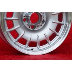 4 pcs. wheels Mercedes Barock 7x16 ET23 5x112 silver/polished 107 108 109 113 114 115 116 123 124 126