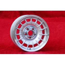 4 pcs. wheels Mercedes Barock 8x16 ET11 5x112 silver/polished 107 108 109 116 123 126