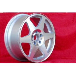 4 pcs. wheels Mercedes Evolution 8.25x17 ET34 5x112 silver/diamond cut 124 129 201 202 203 204 207 208 209 210 211 212 1