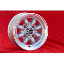 1 pc. wheel Mini Minilite 5x10 ET12 4x101.6 silver/diamond cut Mini Mk1-3, 850, 1000