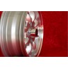 1 pc. wheel Mini Minilite 5x12 ET31 4x101.6 silver/diamond cut Mini Mk1-3, 850, 1000, 1275 GT