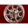 1 pc. wheel Mini Minilite 5x12 ET31 4x101.6 silver/diamond cut Mini Mk1-3, 850, 1000, 1275 GT