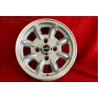 4 pcs. wheels Mini Minilite 5x12 ET31 4x101.6 silver/diamond cut Mini Mk1-3, 850, 1000, 1275 GT