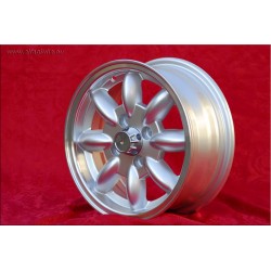 1 pc. wheel Mini Minilite 5.5x13 ET25 4x101.6 silver/diamond cut Mini Mk1-3
