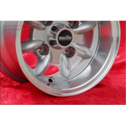 4 pcs. wheels Mini Minilite 6x10 ET-7 4x101.6 silver/diamond cut Mini Mk1-3, 850, 1000