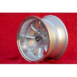 1 pc. wheel Mini Minilite 7x13 ET-7 4x101.6 silver/diamond cut Mini Mk1-3