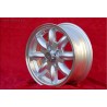 4 pcs. wheels Nissan Minilite 5.5x13 ET25 4x114.3 silver/diamond cut 120 140 160 180,Toyota Corolla,Starlet,Carina