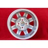 1 pc. wheel Nissan Minilite 6x14 ET22 4x114.3 silver/diamond cut MBG, TR2-TR6, Saab 99,Toyota Corolla,Starlet,Carina