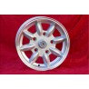 4 pcs. wheels NSU Minilite 5.5x13 ET25 7x13 ET-7 5x130 silver/diamond cut S 600 800   TT TTS, 110, 1200C, Wankelspider