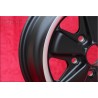 4 pcs. wheels Porsche  Fuchs 6x15 ET36 7x15 ET23.3 5x130 matt black/diamond cut 911 -1989, 914 6, 944 -1986, 924 turbo-C