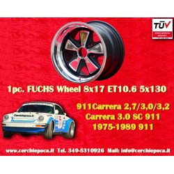 1 pc. wheel Porsche  Fuchs 8x17 ET10.6 5x130 RSR style 911 SC, Carrera -1989, turbo -1987 arriere