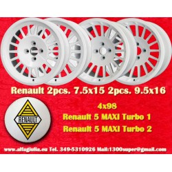 4 pcs. wheels Renault Maxi...