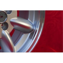 1 pc. wheel Volvo Minilite 5.5x15 ET20 5x108 silver/diamond cut Series 100, 200, 700, 900