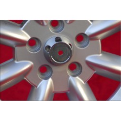 1 pz. cerchio Volvo Minilite 5.5x15 ET20 5x108 silver/diamond cut Series 100, 200, 700, 900
