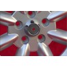 1 pz. cerchio Volvo Minilite 5.5x15 ET20 5x108 silver/diamond cut Series 100, 200, 700, 900