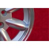 1 pz. cerchio Volvo Minilite 5.5x15 ET20 5x114.3 silver/diamond cut 120, P1800, PV444 544