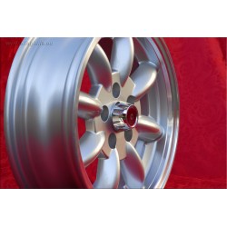 1 pz. cerchio Volvo Minilite 5.5x15 ET20 5x114.3 silver/diamond cut 120, P1800, PV444 544
