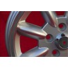4 pcs. wheels Volvo Minilite 5.5x15 ET20 5x114.3 silver/diamond cut 120, P1800, PV444 544