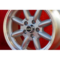 1 pc. wheel Volvo Minilite 7x15 ET20 5x108 silver/diamond cut Series 100, 200, 700, 900