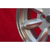 1 pz. cerchio Triumph Minilite 5.5x15 ET15 4x114.3 silver/diamond cut MBG, TR2-TR6, Saab 99