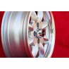 4 pcs. wheels Triumph Minilite 6x14 ET22 4x114.3 silver/diamond cut MBG, TR2-TR6, Saab 99,Toyota Corolla,Starlet,Carina