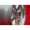 4 pcs. wheels Triumph Minilite 7x15 ET0 4x114.3 silver/diamond cut 240Z, 260Z, 280Z, 280 ZX