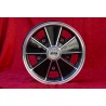 1 pz. cerchio Volkswagen BRM 5.5x15 ET10 5x205 black/diamond cut Beetle -67, T1, T2a