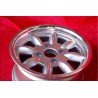 4 pz. cerchi Volkswagen Minilite 6x13 ET13 4x100 silver/diamond cut 1502-2002tii, 3 E21